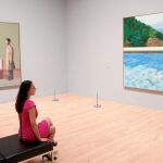 La Tate Britain reúne obras emblemáticas de la trayectoria de Hockney como «Pool whit Two Figures», de 1972