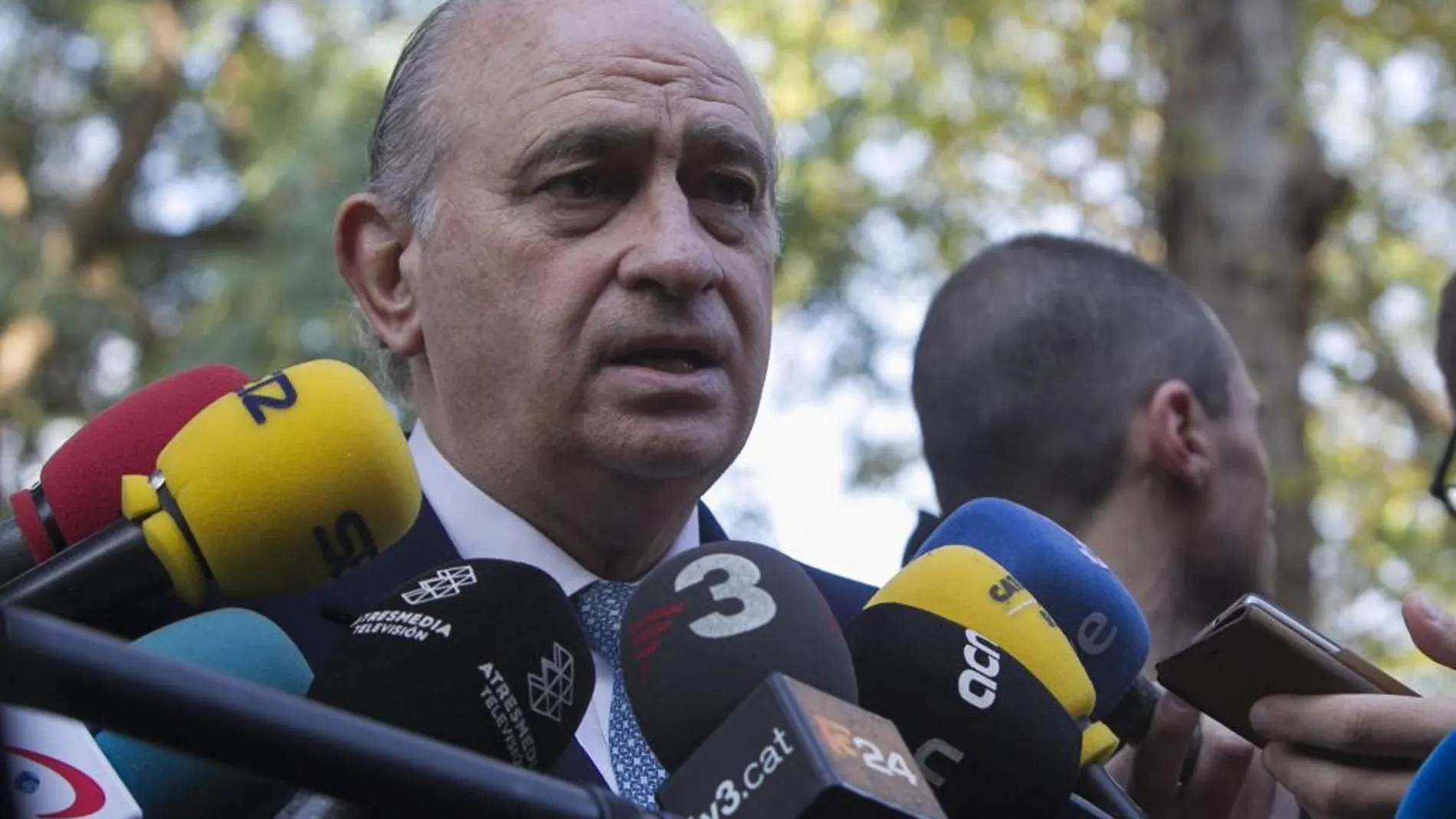 El ministro del Interior, Jorge Fernández Díaz