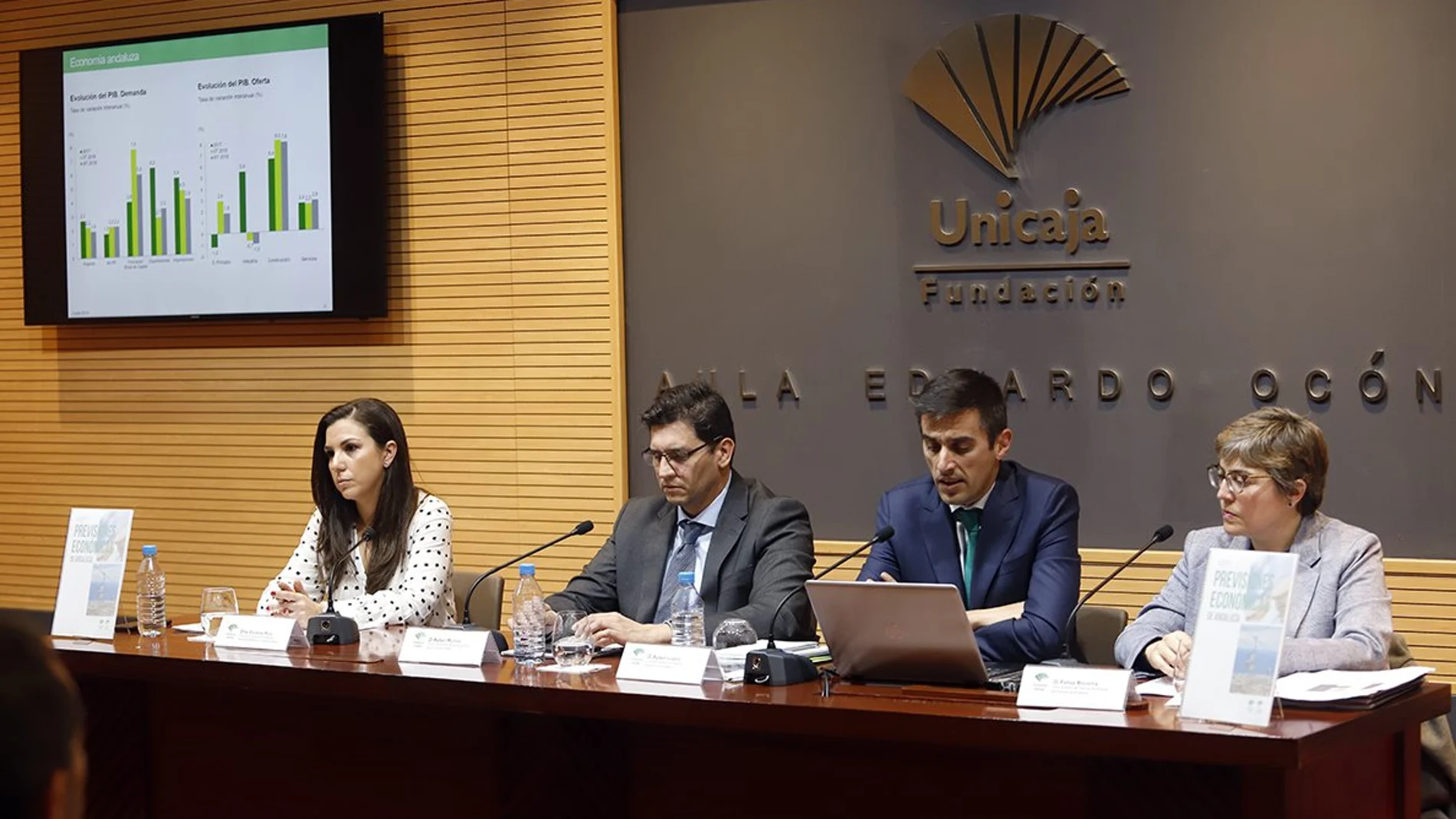 La Fundación Unicaja presentó ayer su último informe de previsiones