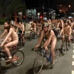 Imagen de la marcha ciclista