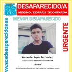 Buscan a un menor de 16 años desaparecido desde el 2 de junio en Granada