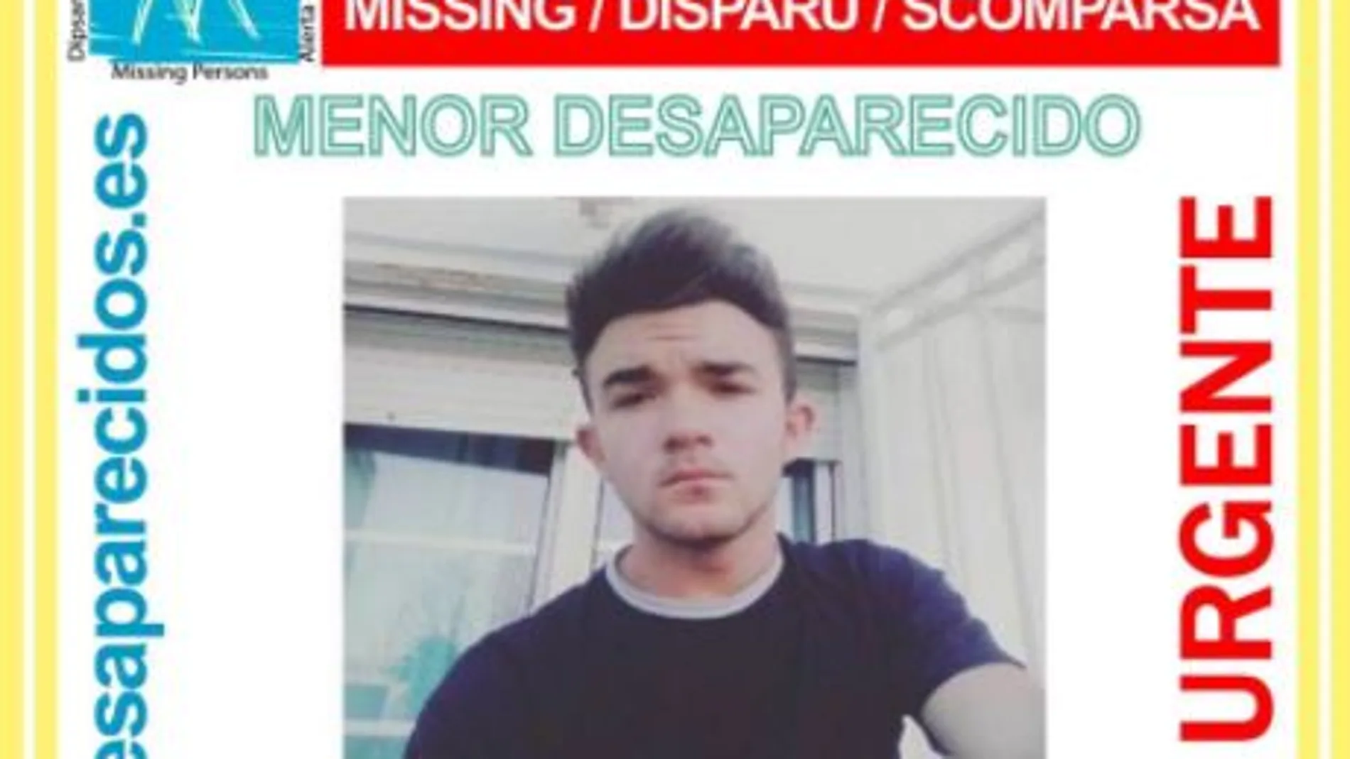 Buscan a un menor de 16 años desaparecido desde el 2 de junio en Granada