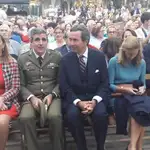  Amalio Marichalar une Numancia y la Bandera de España y les rinde homenaje en la capital soriana