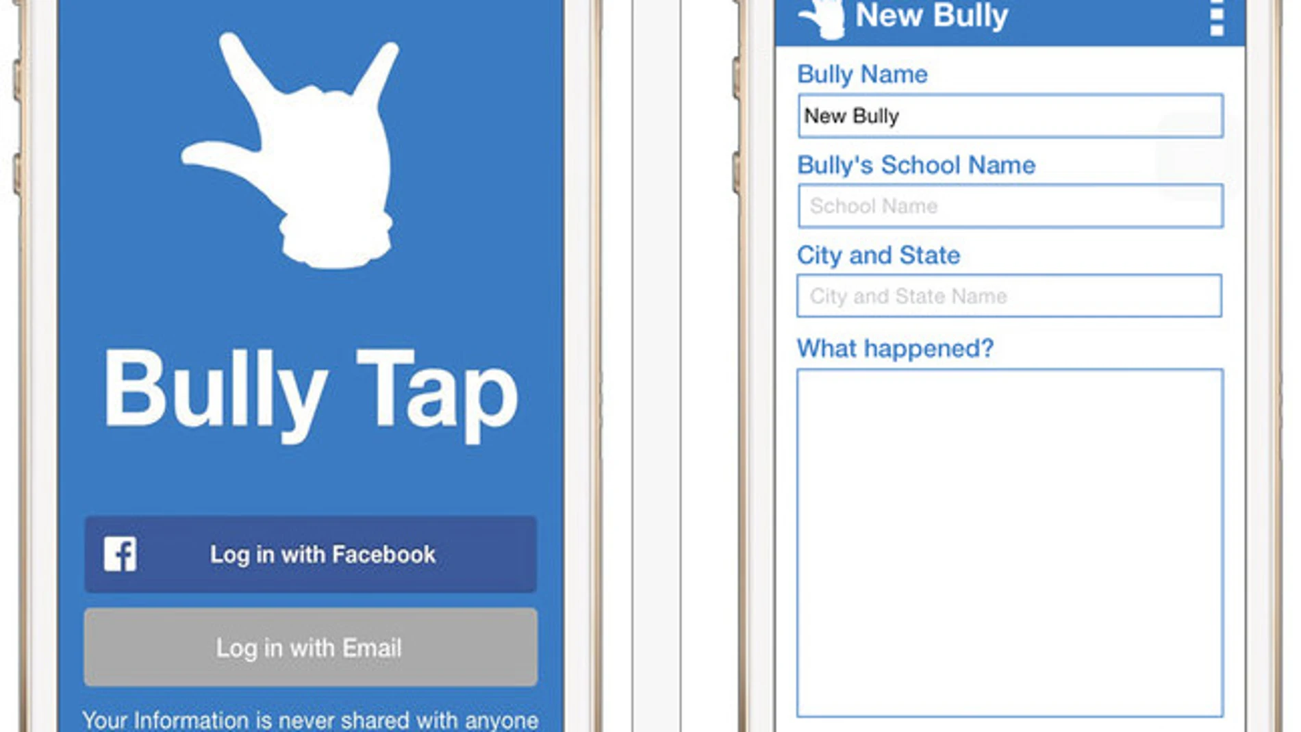 Bully Tap, una app para denunciar casos de bullying