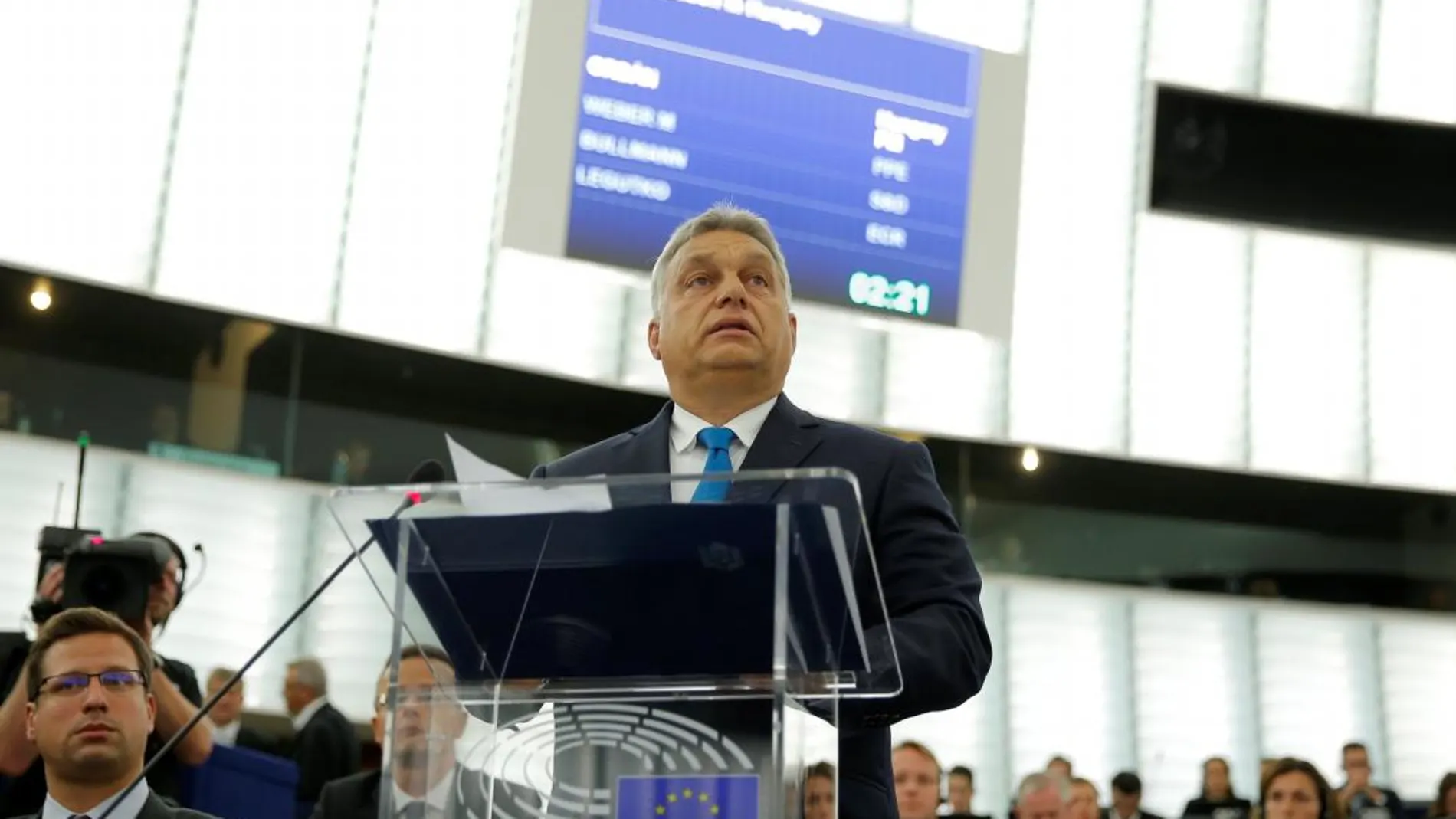 La familia conservadora de la UE se rompe por el líder húngaro