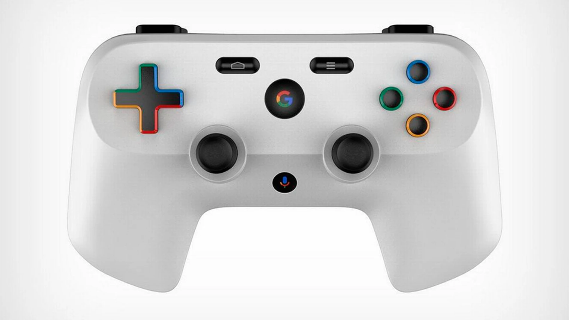 Imagen del Google Pad, el futuro mando de la consola de Google
