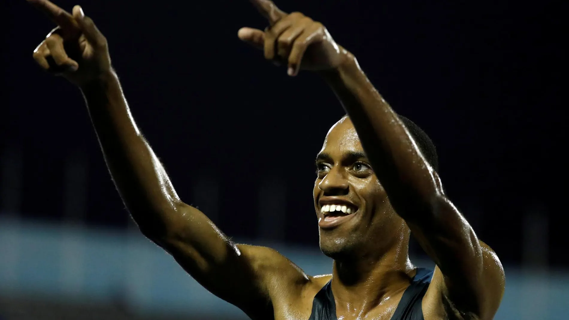 Kemoy Campbell, tras ganar una prueba de 5.000