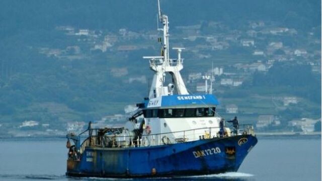 Imagen del barco desaparecido