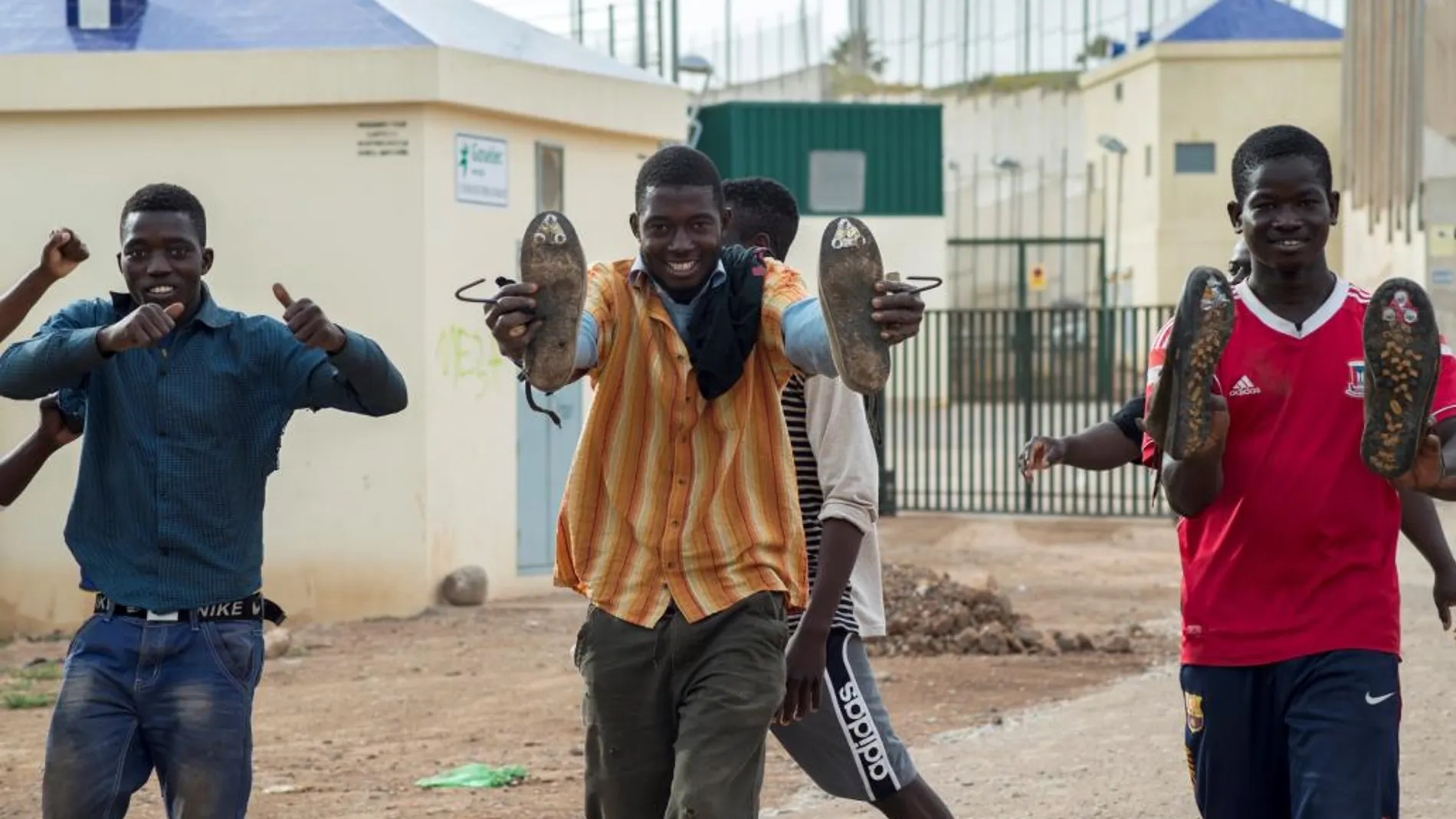 El pasado 20 de agosto unos 40 inmigrantes consiguieron llegar al CETI de Melilla