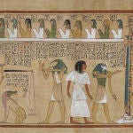 El jucio de Osiris en el papiro de Hunefer, Museo Británico