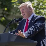 El presidente de EE.UU., Donald Trump, la semana pasada