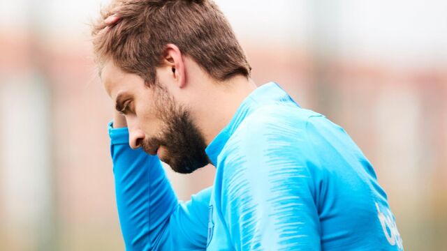 Gerard Piqué, futbolista del FC Barcelona