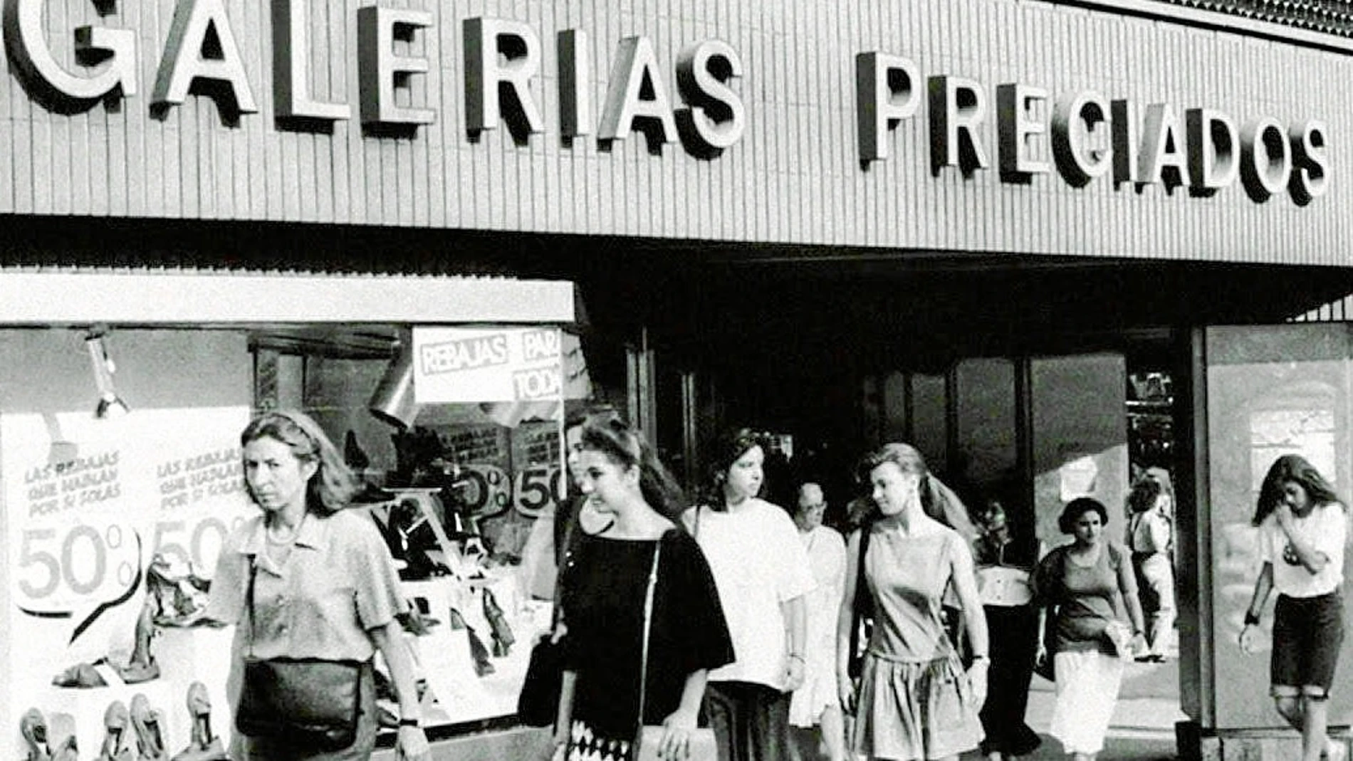 Imagen de Galerías Preciados en los años 60