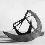 1.- Tres I, Eduardo Chillida, hierro, 1952, cortesía Galería Guillermo de Osma