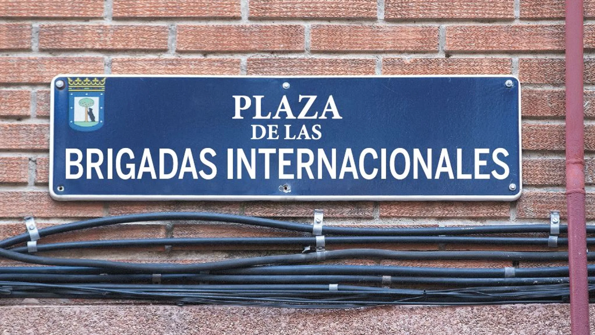 Recreación de la futura plaza que estará situada frente a la Universidad Rey Juan Carlos, donde se estableció la primera brigada que llegó a Madrid en la Guerra Civil