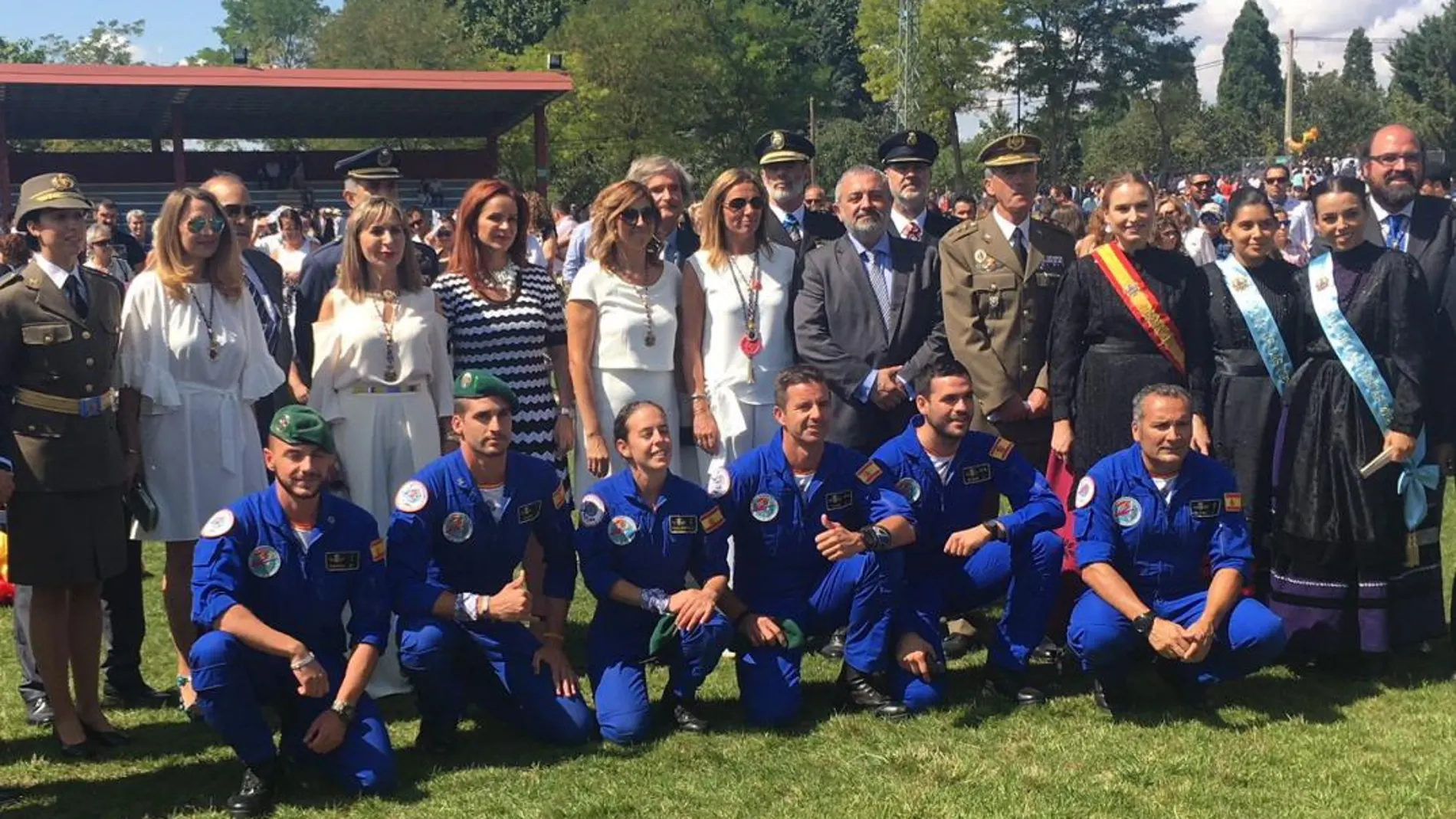 La presidenta de las Cortes, Silvia Clemente, acudió a las Fiestas Patronales en Honor a la Virgen de las Viñas de Aranda de Duero donde hizo el anuncio