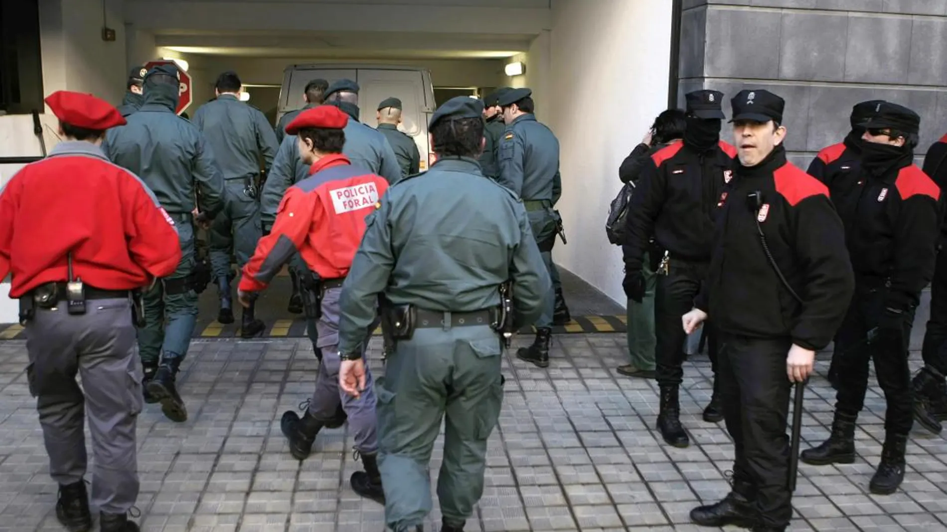La Policía Foral se ha hecho cargo de la investigación/Foto: Efe