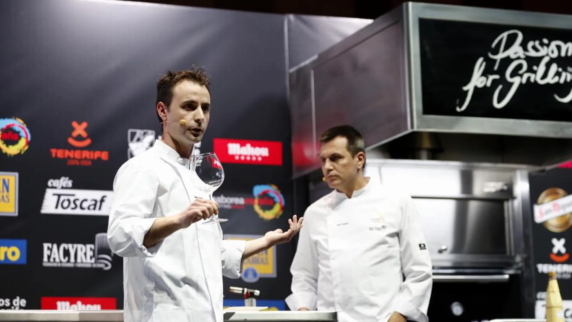 Oriol Castro y Eduard Xatruch, durante su pasada intervención en Madrid Fusión