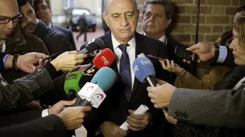 El ministro del Interior, Jorge Fernández Díaz