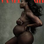 Serena Williams se desnuda para mostrar su embarazo en Vanity Fair