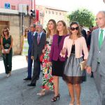 Virginia Barcones visita Miranda de Ebro junto a la alcaldesa Aitana Hernando