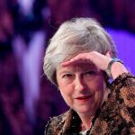 Theresa May esta semana en Londres. REUTERS/Toby Melville