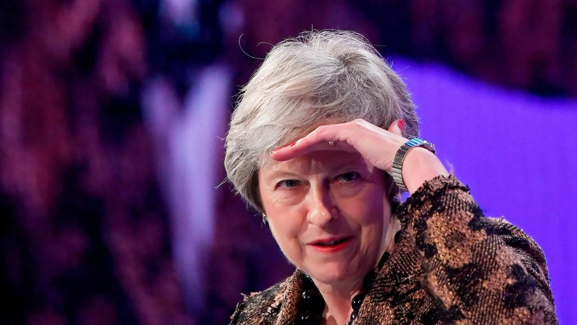 Theresa May esta semana en Londres. REUTERS/Toby Melville