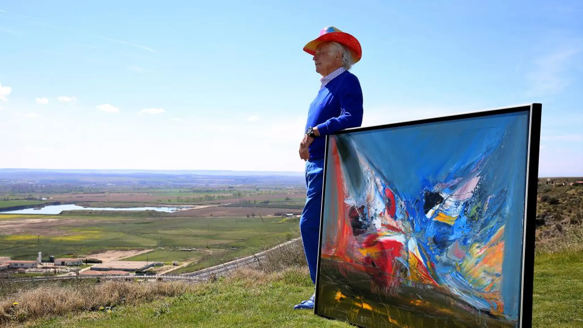 Palomo Linares se retiró del toreo en 1985 y desde entonces se dedicó a la pintura