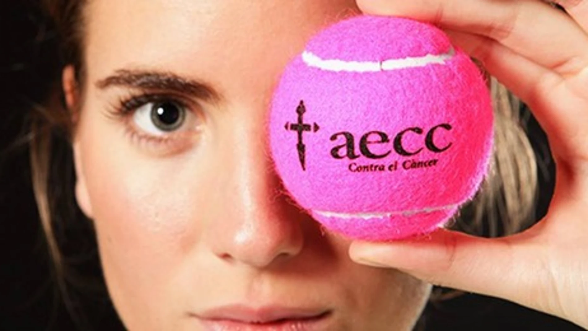 Bola rosa contra el cáncer