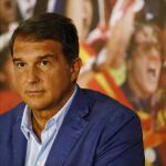 El expresidente del FC Barcelona Joan Laporta