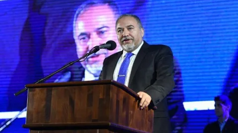El ministro de Defensa israelí, Avigdor Lieberman.