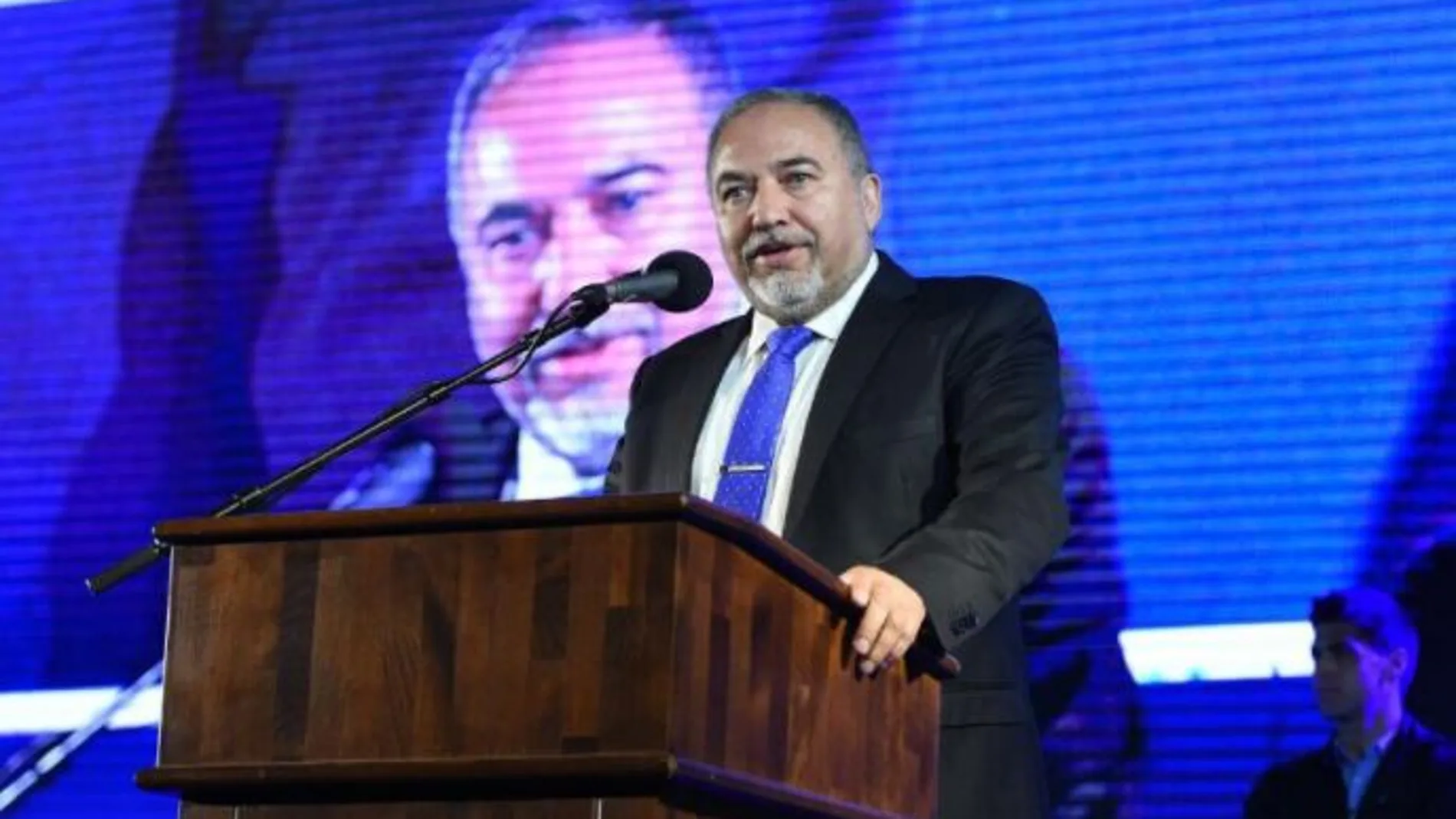 El ministro de Defensa israelí, Avigdor Lieberman.