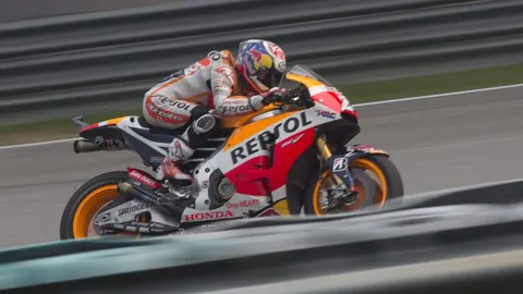 El piloto español de Repsol Honda Dani Pedrosa