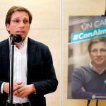 El portavoz del Grupo Municipal Popular en el Ayuntamiento de Madrid y candidato del PP a la alcaldía, José Luis Martínez-Almeida