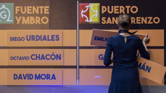 Un momento del sorteo. Fotos: Gonzalo Pérez