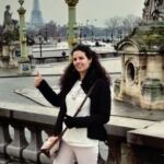 Laura Sanz pasaba el fin de semana en París con su marido/Ap