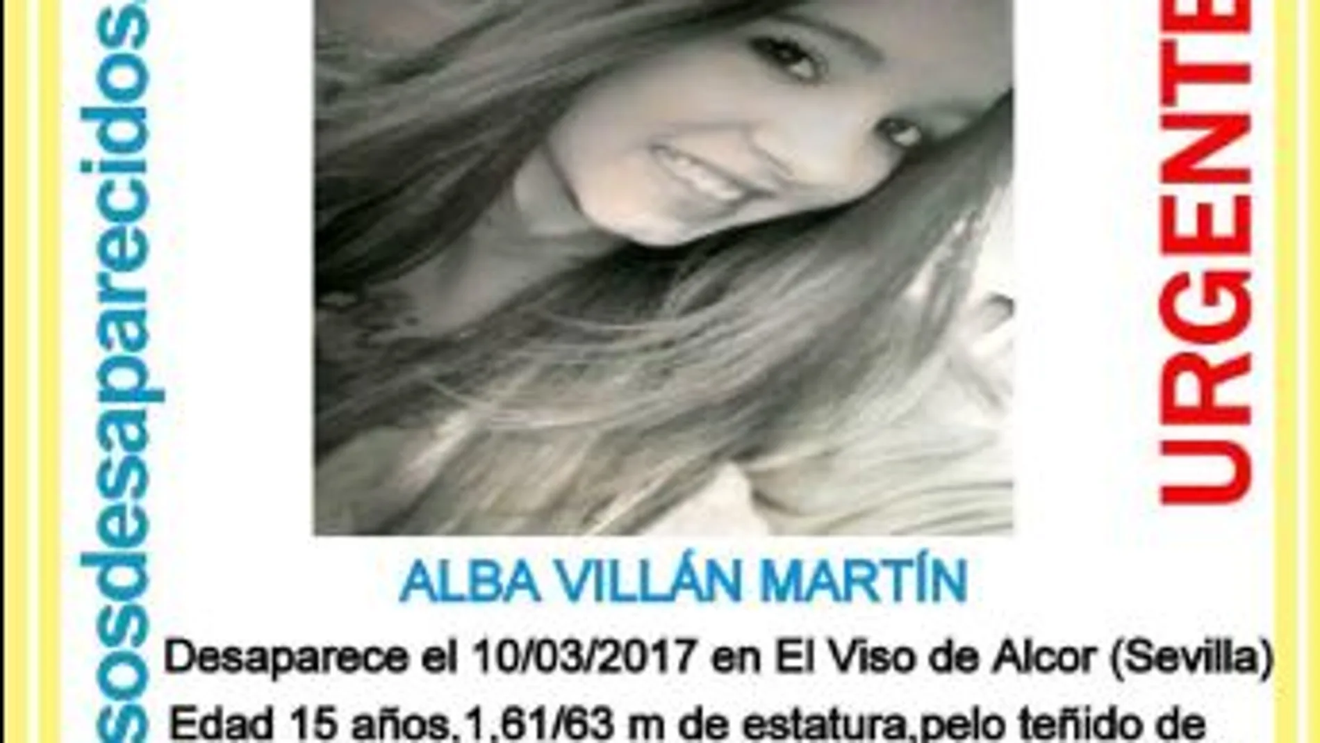 Buscan a una menor de 15 años desaparecida en El Viso del Alcor (Sevilla)