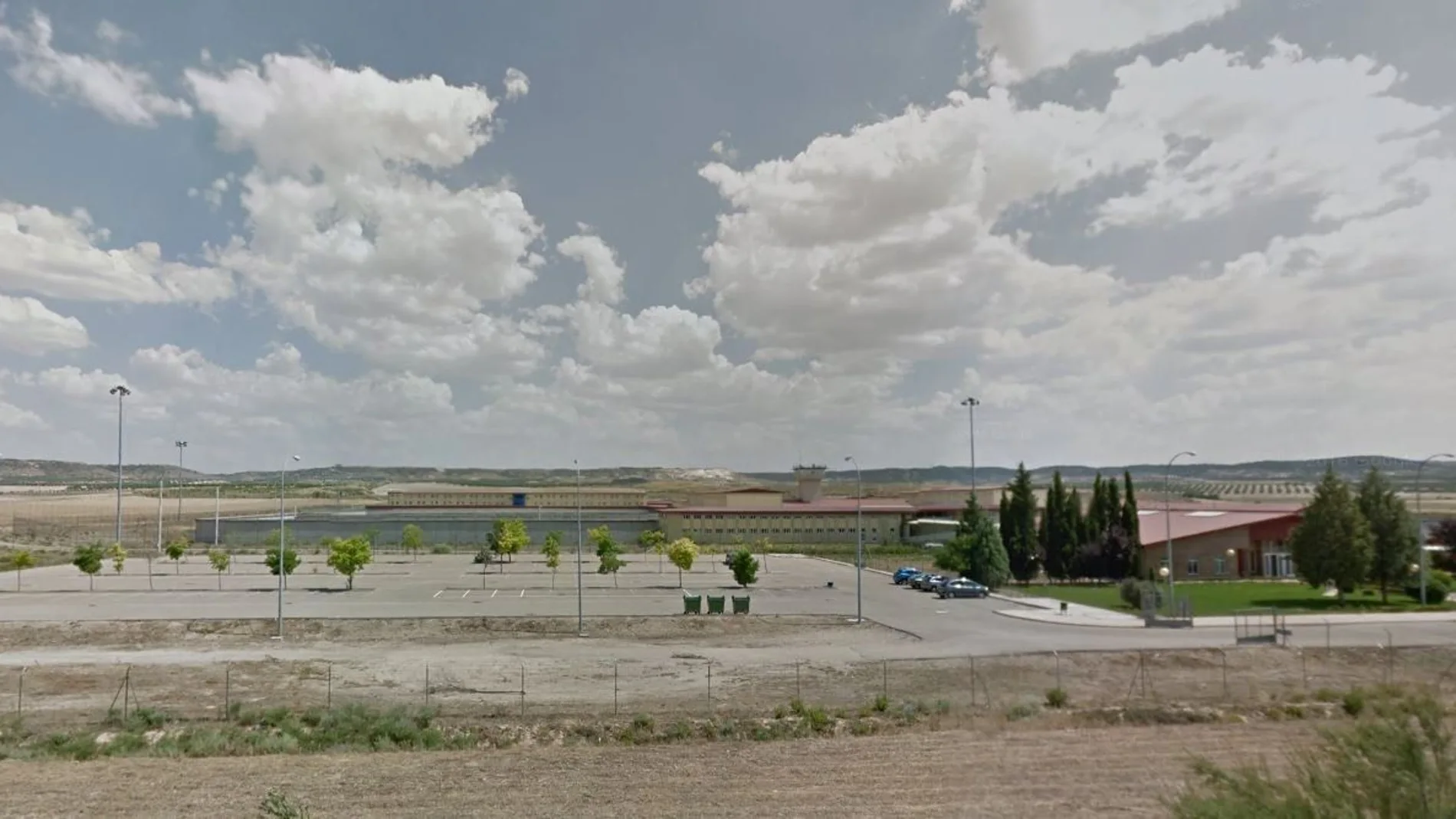 Patio del centro penitenciario de Madrid VI, en Aranjuez