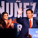 El candidato republicano Ron DeSantis, junto a su mujer Casey / Foto: Reuters