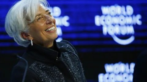 La directora gerente del Fondo Monetario Internacional (FMI), Christine Lagarde