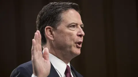 James Comey comparece ante la comisión de Inteligencia del Senado de Estados Unidos.