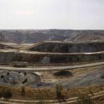 Vista de la sevillana mina de Aznalcóllar