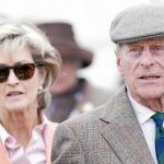 El Duque de Edimburgo y Lady Penny Romsey