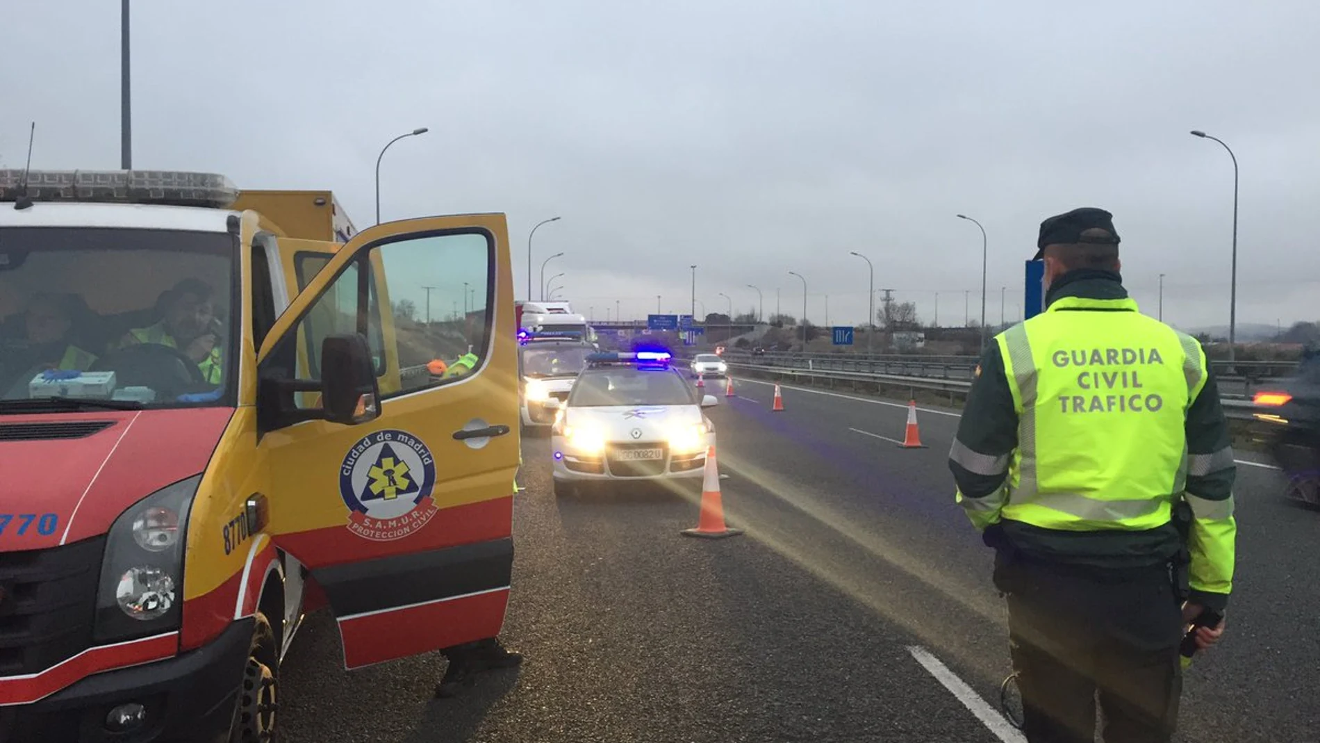 El accidente se produjo a las 07:00 horas