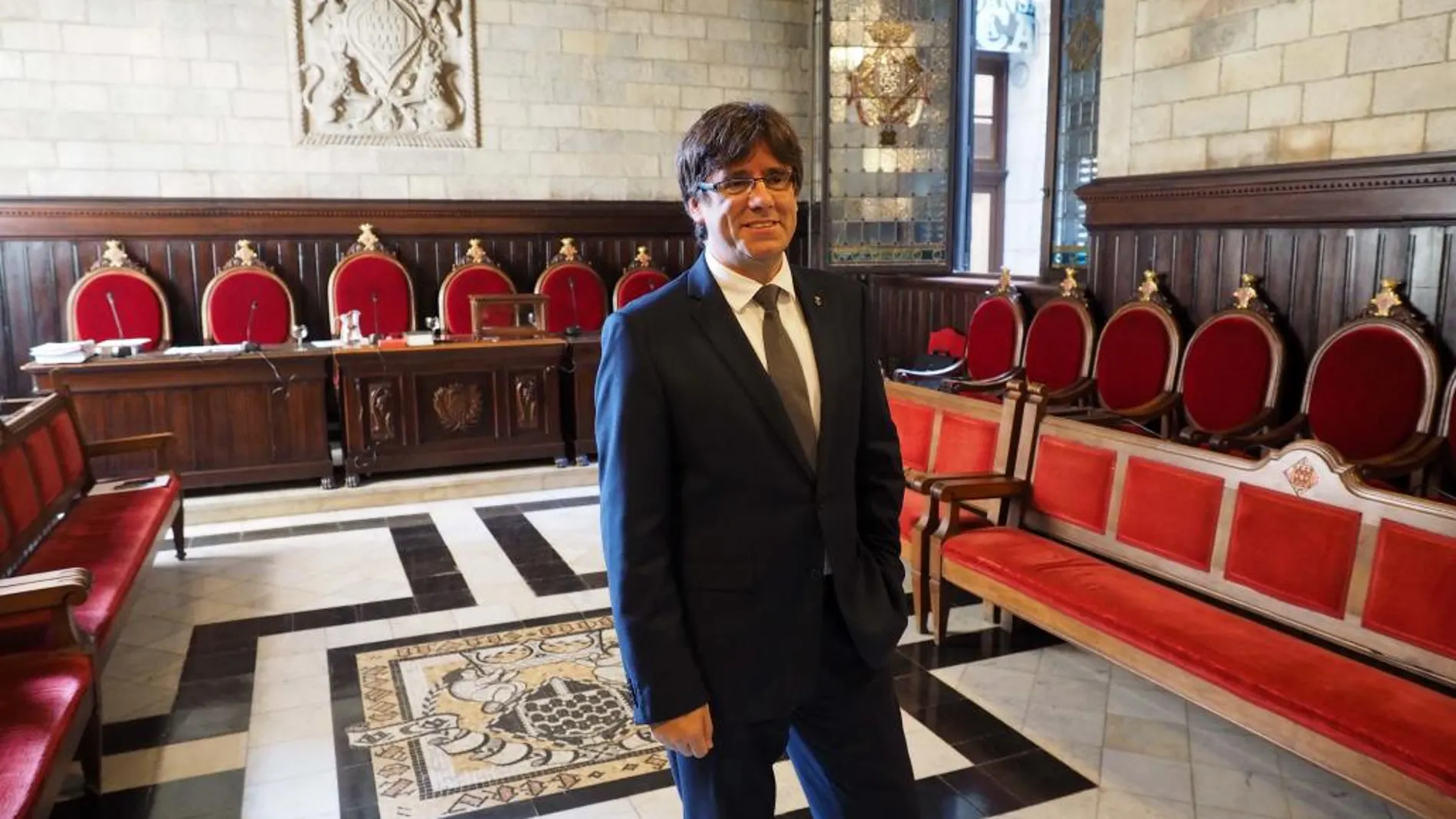 Pleno de constitución del Ayuntamiento de Gerona.