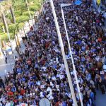 Manifestación de Huelva, que congregó a 6.000 personas