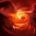 Simulación de 360 grados de un agujero negro / Foto: Youtube