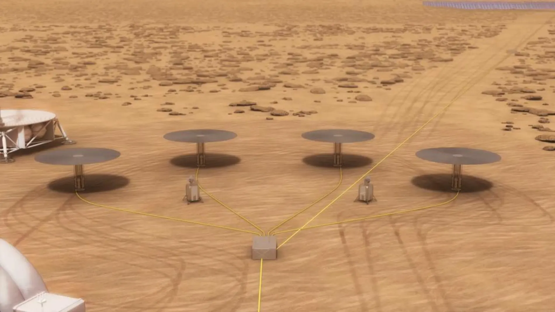 Proyecto de minicentrales en Marte