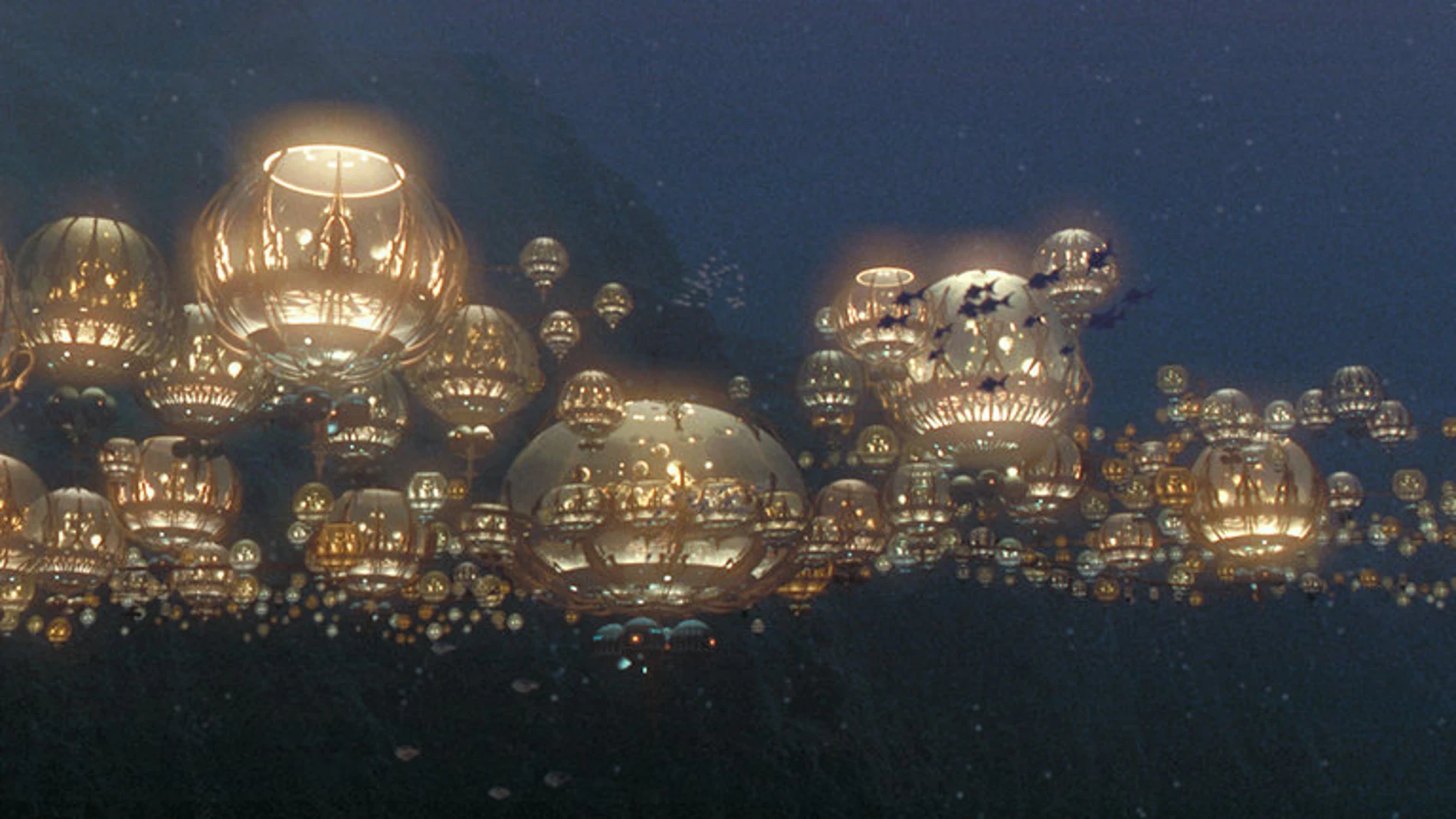 Una ciudad submarina, como la de Otoh Gunga de Star Wars, está de momento solo en la imaginación de los cineastas