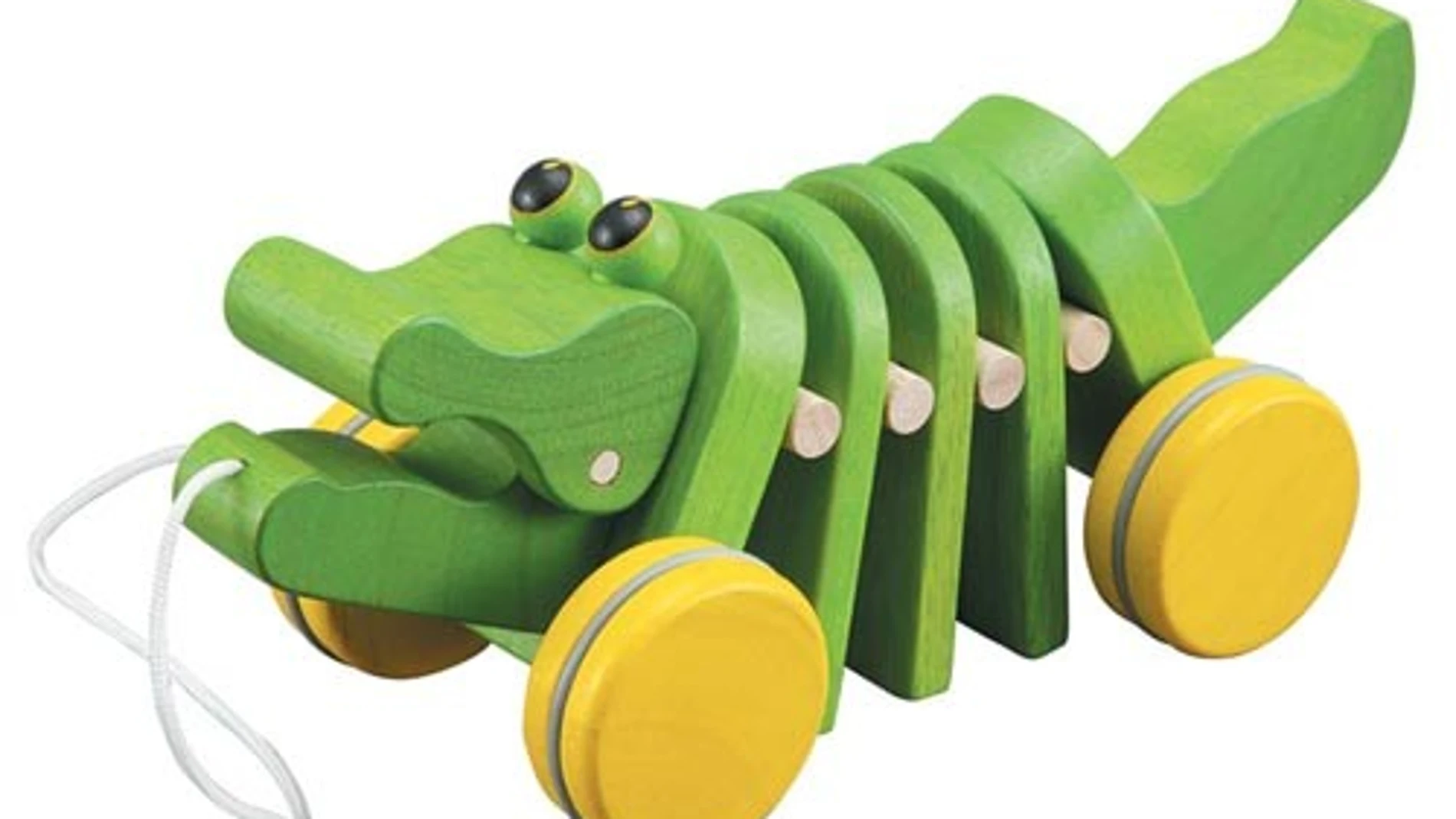 Uno de los juguetes de la marca Plan Toys, especializada en productos que no dañan el medio ambiente